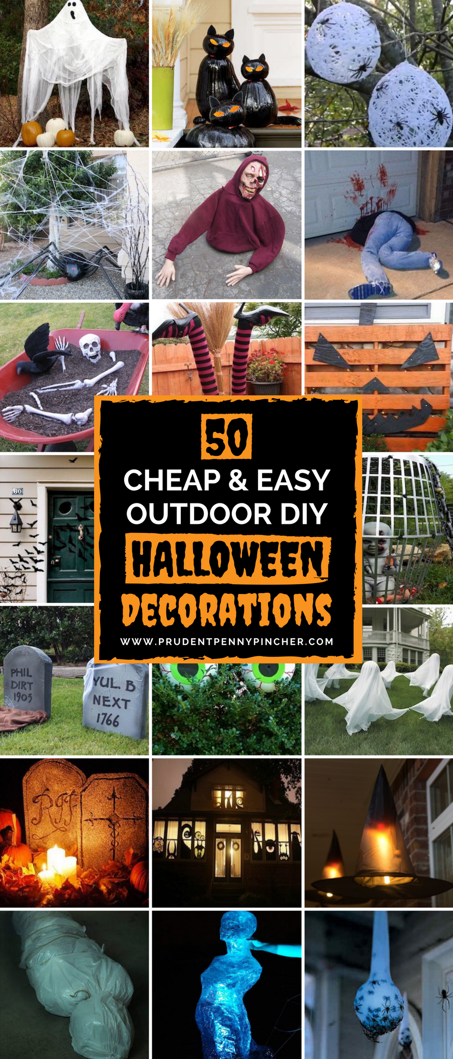 Homemade Outdoor Halloween Decorations