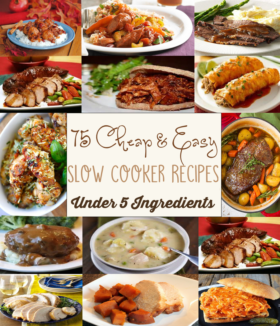 75 Cheap Easy Slow Cooker Recipes Prudent Penny Pincher