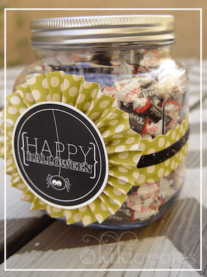 printable happy halloween jar labels