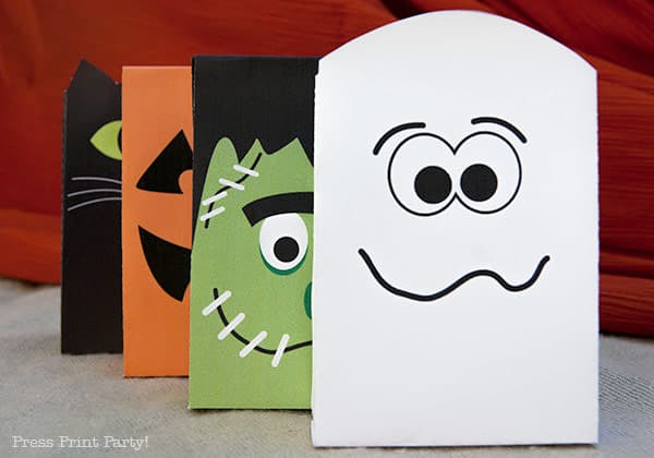 Candy Treat Bags halloween printable