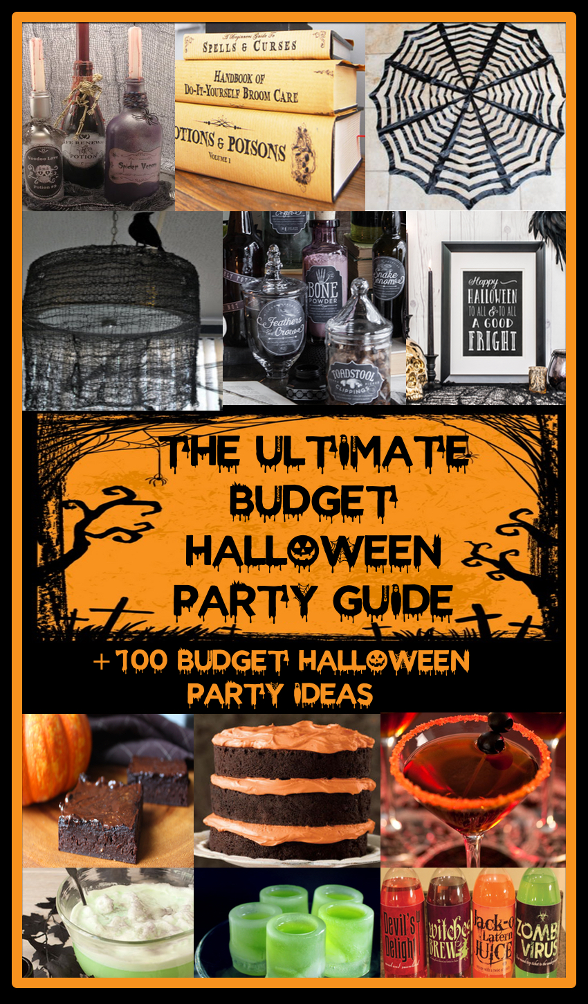+100 Budget Friendly Halloween Party Ideas - Prudent Penny Pincher