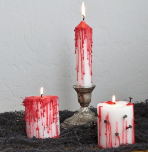 bleeding candle