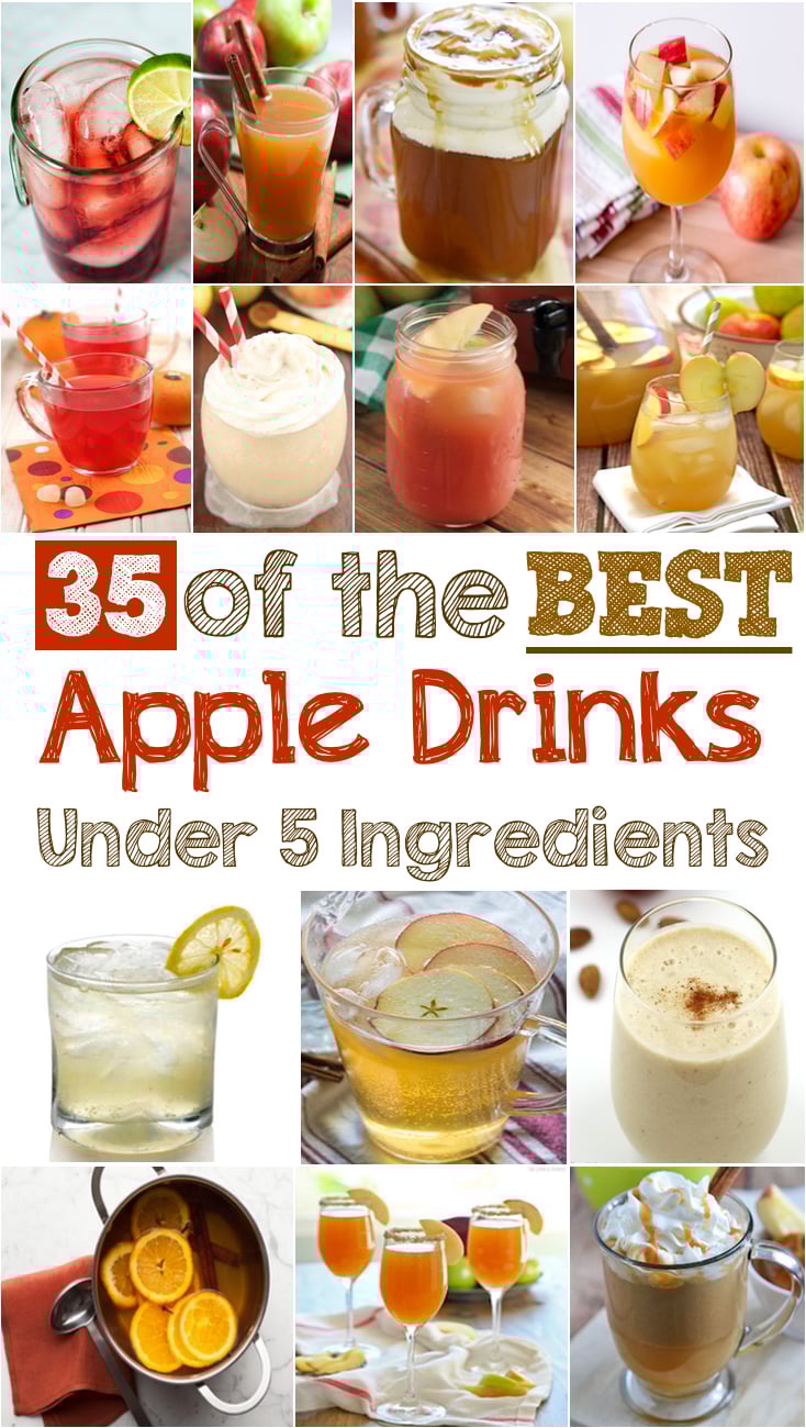 35 Of The Best Apple Drinks For Fall Prudent Penny Pincher Apple Drinks