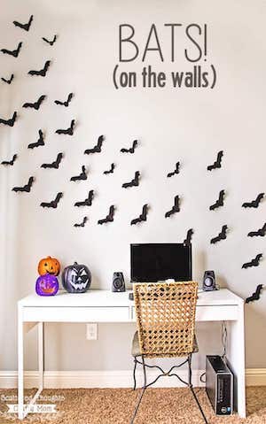 printable paper bats