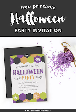 halloween party invitation