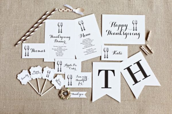 100 Free Thanksgiving Printables - Prudent Penny Pincher