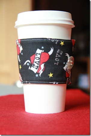 Reversible Coffee Cup Sleeve