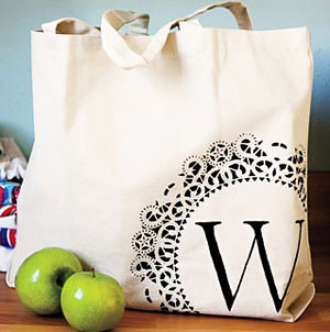 Monogrammed Tote