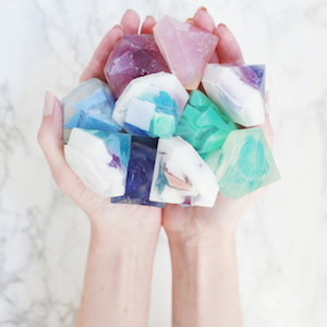 Gemstone Soap DIY gift