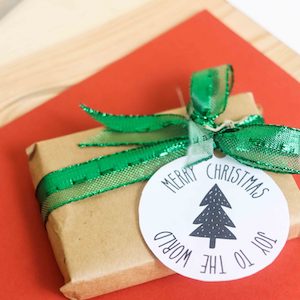 Farmhouse christmas gift Tags