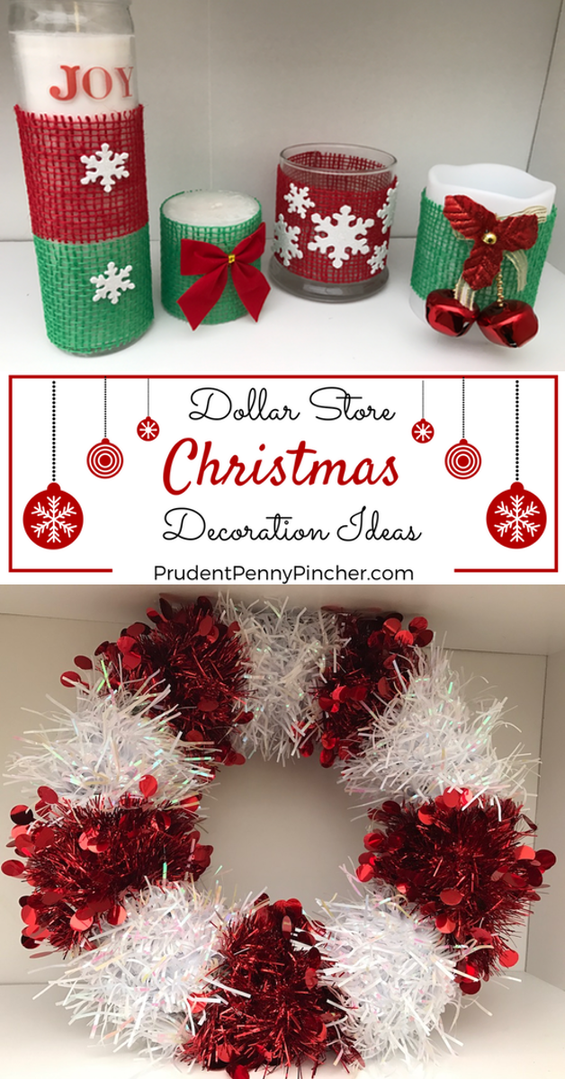  DIY  Dollar  Store  Christmas  Decorations  Prudent Penny Pincher