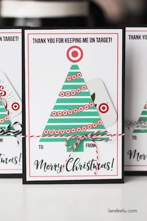 Target Gift Card Holder Printable