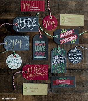 Holiday Gift Tags and Labels