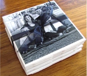 DIY Photo Coasters gift