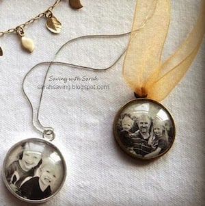 Sweet Treats by Sarah: DIY Photo Pendant for under $2.50!