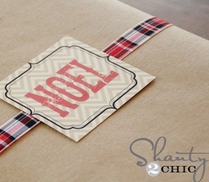 Free Holiday Gift Tags