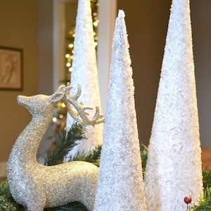 Glass Beaded Christmas Tree craft for adults