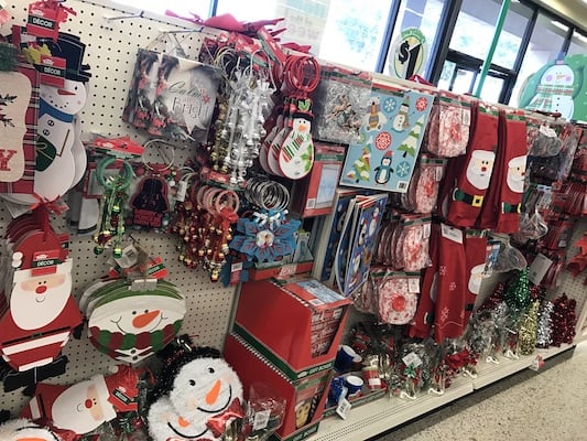 dollar tree christmas plush