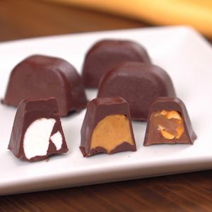 Ice Cube Tray Chocolates