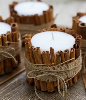 Cinnamon Stick Candles