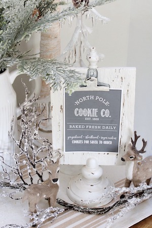 North Pole Cookie Co. Printable