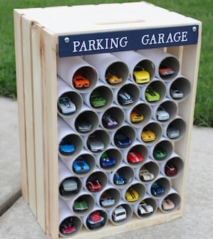 DIY Toy Cars Storage