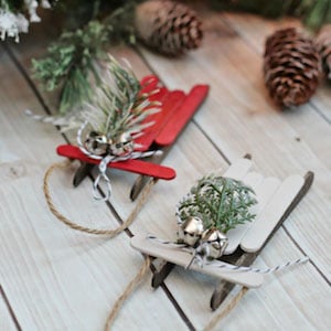 Popsicle Stick Sleds Christmas craft to sell