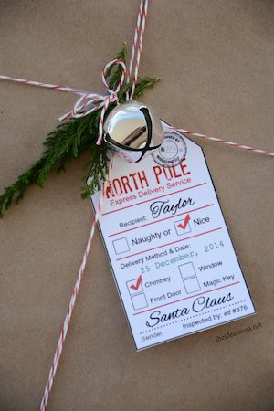 Santa Tags