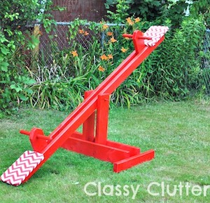 DIY Kids Seesaw 