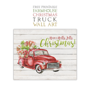 Farmhouse Truck Wall Art