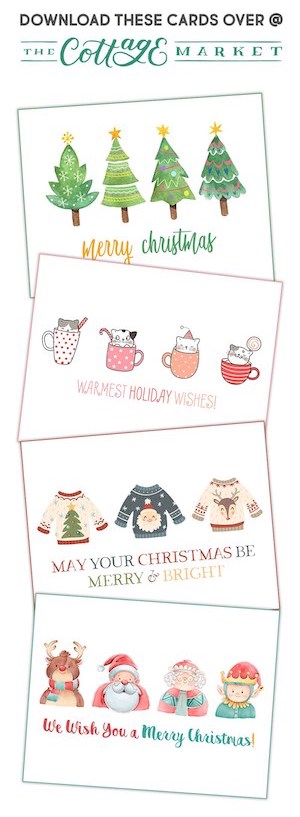 Free Printable Christmas Cards