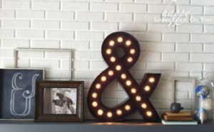 Ampersand Marquee Light 