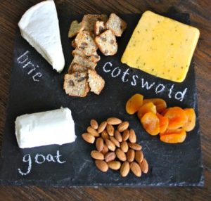 DIY Chalkboard Cheese Stone 