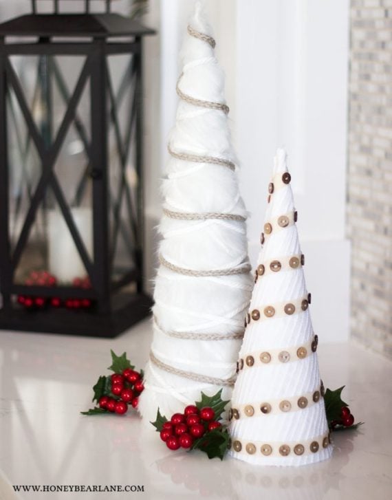 50 DIY Mini Christmas Trees Prudent Penny Pincher