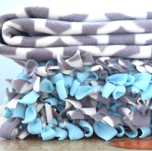 Tied Fleece Blanket