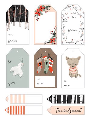 Free Printable Christmas Gift Tags