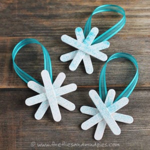Frozen Snowflake Ornament 