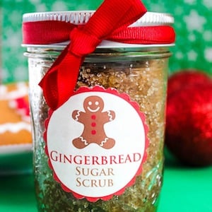DIY Gingerbread Sugar Scrub