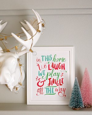 Jingle All the Way Printable