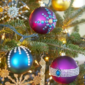 Gem Studded Ornaments