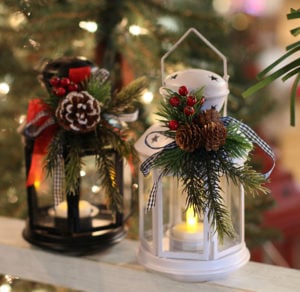 Lantern DIY Christmas Decorations
