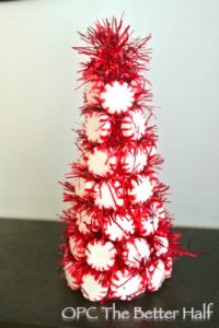 Peppermint Mini Christmas Tree 