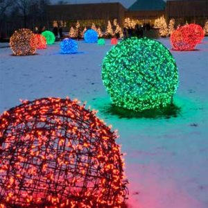 Christmas Light Balls