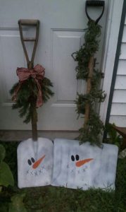 Snowman Shovels