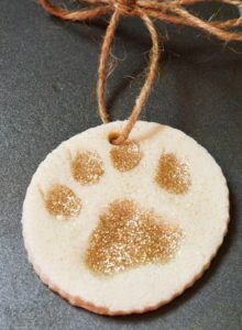 Paw Print Ornament