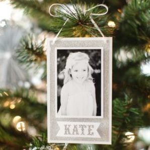 DIY Photo Ornament