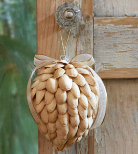 Natural Pistachio Ornament 