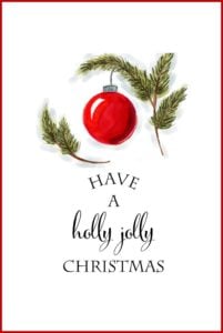 printable art hollyjolly 201x300