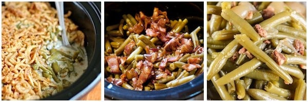 Green Bean Crockpot Thanksgiving Recipes