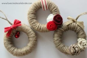 Twine Wreath Ornaments